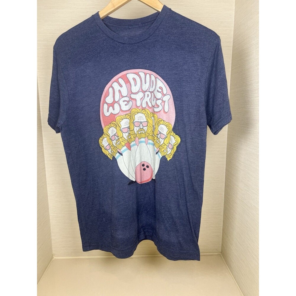 RSVLTS The Big Lebowski In Dude We Trust T-Shirt Men's Size Large